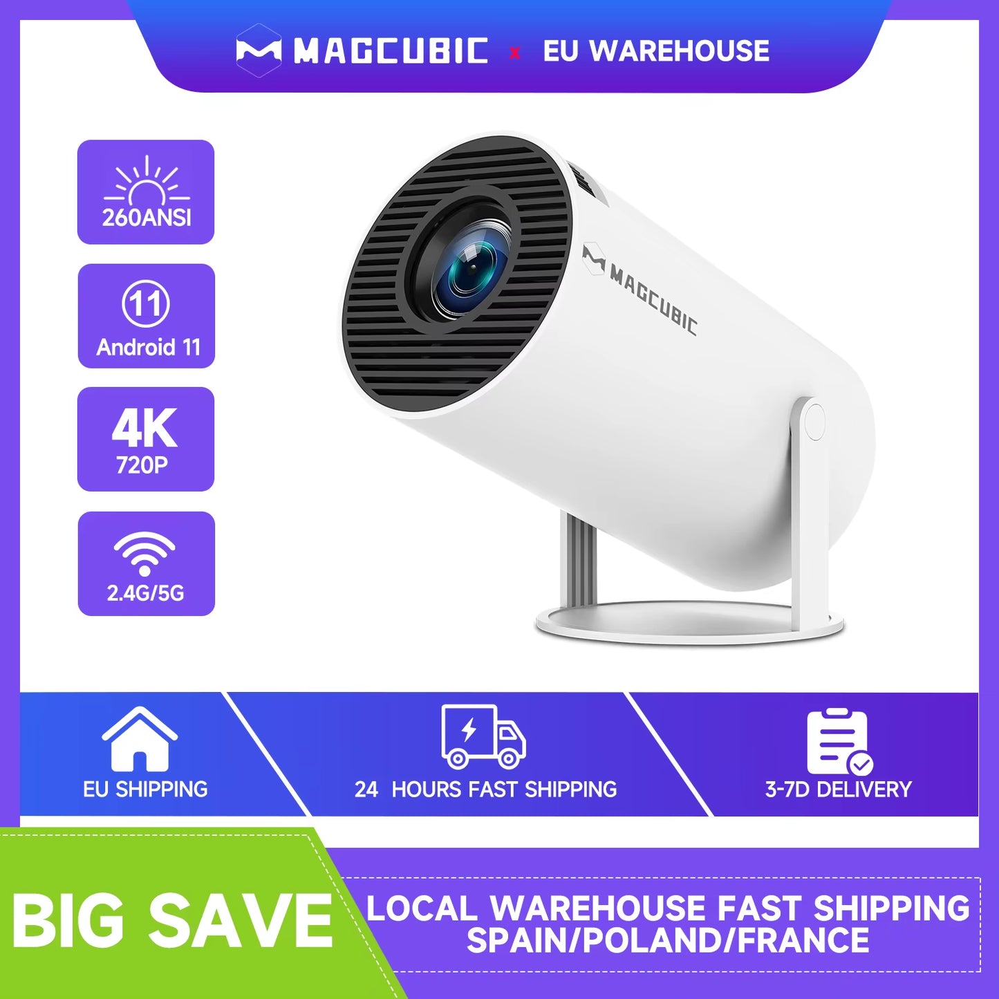 One Projector Android full HD 4K